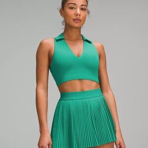 NEW Collared Tennis Longline Bra *Medium Support, B/C Cup,